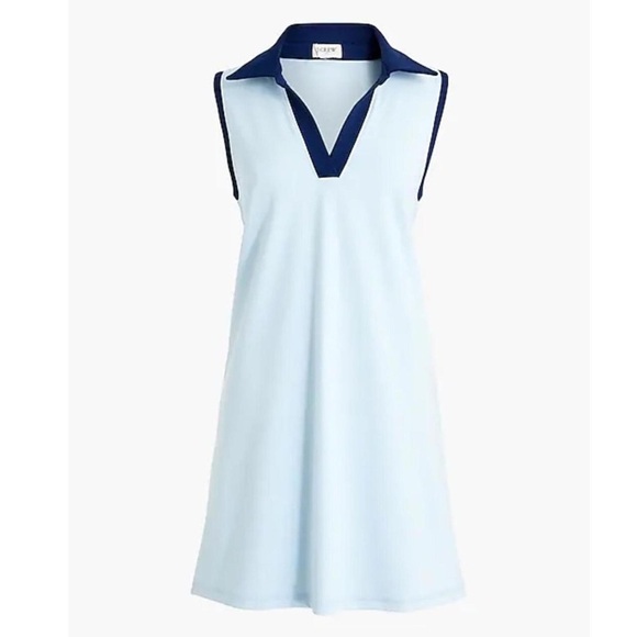 J. Crew Blue Polo Active Mini Tennis Dress Size Small - Picture 2 of 5